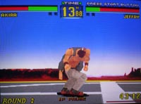une photo d'Ã©cran de Virtua Fighter Remix sur Sega Saturn